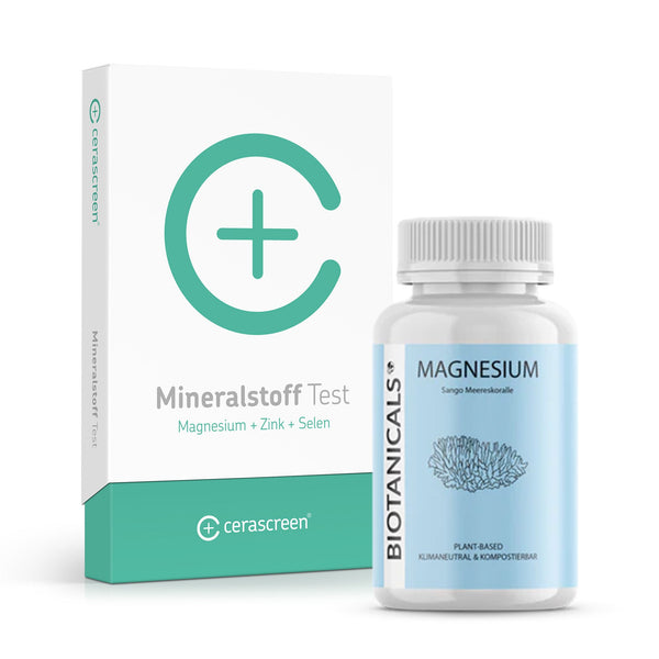 Magnesium-Vorsorgeset: Test + Supplement