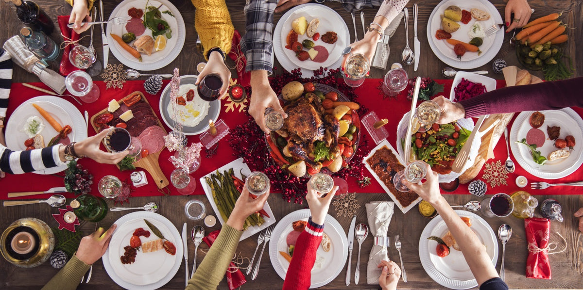 Festessen in der Adventszeit