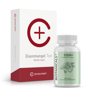 Eisen-Vorsorgeset: Test + Supplement
