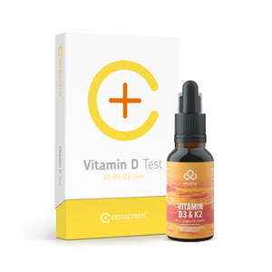 Vitamin D Vorsorgeset: Vitamin D Test + Vitamin D3 Präparat