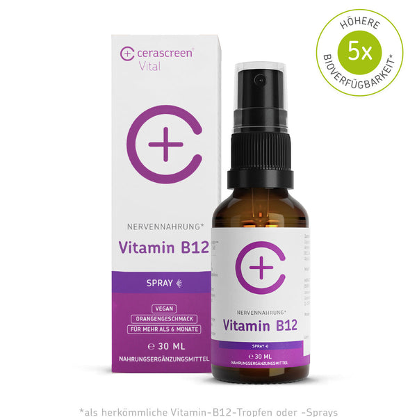 Vitamin-B12-Set: Test + Spray