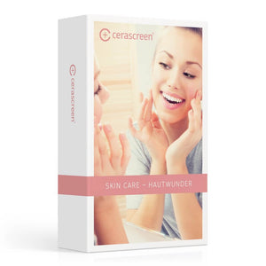 Verpackung des Kombi-Paket SkinCare - Hautwunder Tests von cerascreen