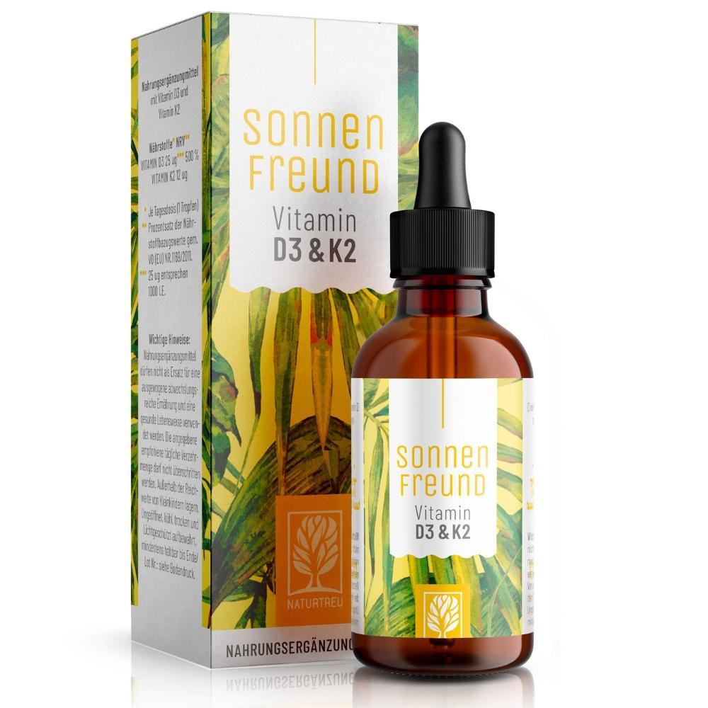 vitamin d tropfen aufbewahrung kühlschrank Sonnenfreund Vitamin D3 Tropfen (D3 + K2)
