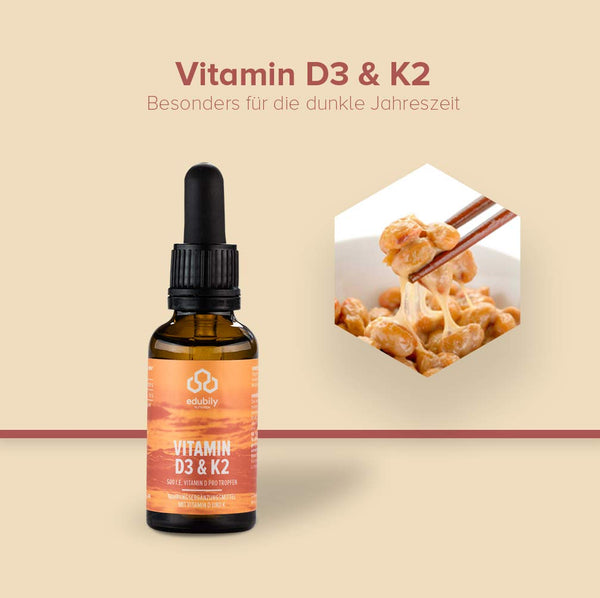 Vitamin D3+K2 Komplex Tropfen