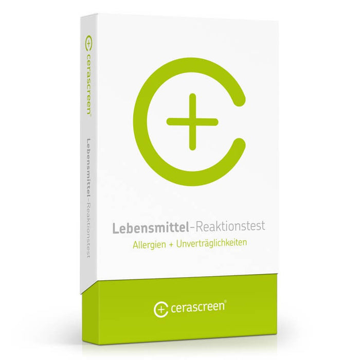 Lebensmittel-Reaktionstest Packshot